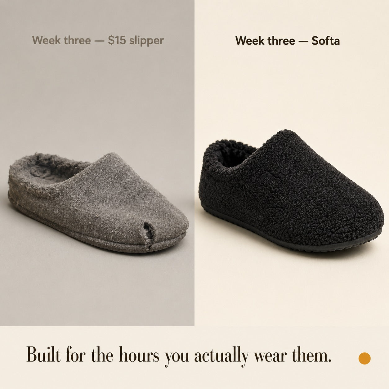 Softa Sherpa Slipper | Plush Fleece-Lined House Slippers