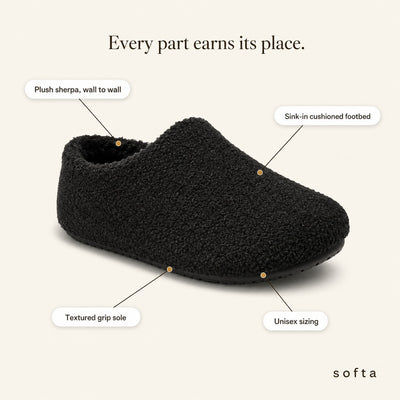 Softa Sherpa Slipper | Plush Fleece-Lined House Slippers