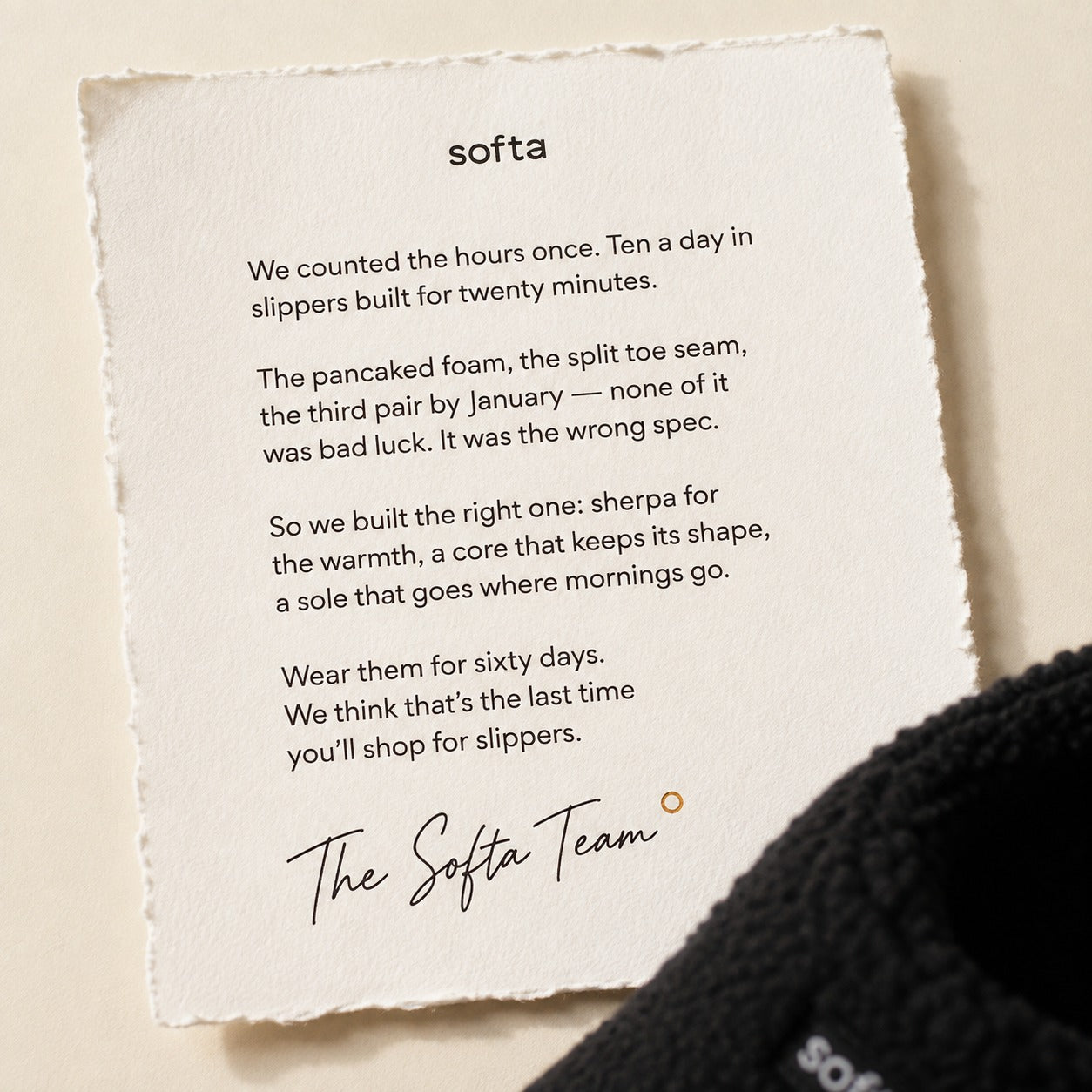 Softa Sherpa Slipper | Plush Fleece-Lined House Slippers